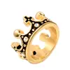 Anillos de Acero Inoxidable Anillos Europeos y Americanos de Acero de Titanio Joyería de Acero de Titanio Anillos de Corona Anillos de Cruz
