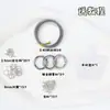 Kit Completo de Accesorios DIY Hecho a Mano Cuentas de Posicionamiento Kit de Materiales Perezosos Cadena para Teléfono Bucle Doble Material Versión Mejorada Cable de Acero