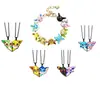 Conjunto de Pulseira DIY e Colar com Pingente em Formato de Coração Temático de Eevee (Pokémon), Mercadoria de Jogo, Em Estoque para Atacado