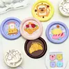 Nueva Serie de Repostería de Dibujos Animados Cabezal de Sello de Cera Sello de Cera Cabezal de Cobre Pastel Croissant Cabezal de Sello de Latón Macizo