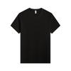 Camiseta de manga corta Solona para hombre y mujer, deportiva, de verano, con hombros descubiertos, fresca, antibacteriana, de color sólido y cuello redondo.