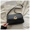 Bolsa texturizada para axila feminina, nova bolsa versátil de ombro e transversal 2026, bolsa baguette nicho para o dia a dia para senhoras