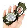 Brújula Impermeable de Alta Precisión Gadget para Exteriores Deportes Senderismo Montañismo Profesional Militar Ejército Mira Metálica