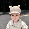 Gorro para Bebé de 6-12 Meses, Estilo Delgado para Primavera y Otoño, Gorra de Béisbol con Visera Linda para Niños Pequeños