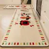 Nueva alfombrilla de suelo específica para cocina, antideslizante, absorbente de agua y aceite, fácil de limpiar, resistente a la suciedad, resistente al desgaste y fácil de mantener, alfombrilla de suelo de tierra de diatomeas