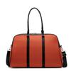 Bolsa feminina 2025 nova moda contraste cor costura vintage lona grande capacidade bolsa tote portátil ombro axila bolsa
