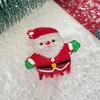 Clip Navideño Transfronterizo Lindo Papá Noel Muñeco de Nieve Horquilla Accesorios para el Cabello Adorno para el Cabello Trasero de Mujer Tocado Festivo