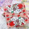 10cm Fofo Desenho Animado Comida Brinquedo Xiaoxin Aperto Cartão Cabeça Joia Cartão Cartão Dobrado Papel Cartão Pequeno Cartão Material de Embalagem para Cartão Lote