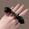 Goma para el pelo plisada de plata de lujo vintage con diseño intrincado, estilo nuevo, tacto lujoso, duradera para coletas, versátil para el uso diario