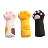 Estilo INS Oso Lindo Arte de Uñas Cuero Muerto Tijera Estuche Protector Pinzas de Silicona Elástica Estuche Protector Anti-caída Herramientas para Arte de Uñas