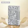 Encendedor Retro Ruidoso de Gama Alta para Celebridad de Internet Inflable Deslizamiento Lateral Rueda de Amolado Llama Abierta Encendedor de Metal Duradero para Novio Venta al por Mayor