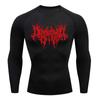 Playera Deportiva Y2K Capa Base para Correr Entrenamiento de Gimnasio Ropa de Secado Rápido para Hombre Body Elástico Transpirable que Absorbe el Sudor
