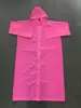 Impermeable publicitario para adultos impermeable no desechable impermeable EVA color fijo posible LOGOTIPO fijo impermeable conjoined