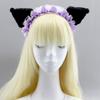 Aro de Cabelo Kulomi Infantil Lolita Laço Headwear Vestido de Princesa Fofo com Cartão de Lavar Cabelo Acessórios de Performance