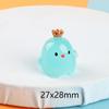 Coroa Luminosa Galinha Micro Paisagem DIY Acessórios de Resina Enfeites de Carro Acessórios Decorativos Enfeites Luminosos Criativos Fábrica