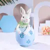 Conejo de Pascua Pareja de Huevos Decoración de Resina Decoración Festiva Regalo Habitación Infantil Estudio Dormitorio Decoración Transfronterizo