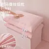 Un Par de Almohadas Ultra Suaves para Protección de la Columna Cervical, Almohadas Bajas para Adultos, Algodón Puro, Almohadas de Seda para Dormir para Mujeres