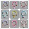 Pulsera Infantil Nueva de Dibujos Animados para Niña Princesita Cuentas de Copo de Nieve Linda Niña Pulsera para Bebé Joyería para Estudiantes