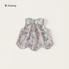Roupas Infantis Youbao Meninas Verão Regata Fina Sem Mangas Blusa Bebê Menina Tops Infantil Meninas Estampada Gola Redonda Colete