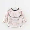 Overol Infantil Impermeable de Manga Larga Anti-Vestido Ropa para Comer de Bebé Delantal Algodón Overol Infantil Babero Protector de Bebé