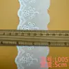 1-5cm Encaje Bordado de Algodón Encaje Calado Bordado de Encaje Seda de Leche Perforado Accesorios para Ropa Fábrica de Origen en Stock