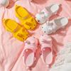 Lindos Zapatos de Conejo para Mujer 2025 Nuevo Verano Estudiante Ropa Exterior Antideslizante y Desodorante Sandalias de Dibujos Animados Punta-Punta