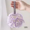 Bomba de Banho Duas Cores, Flor de Banho, Flor de Banho Esfoliante para Costas, Bomba de Banho Doméstica em Blocos de Cor, Venda por Atacado de Bombas de Banho