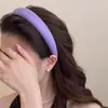 Diademas de Colores Macaron para Primavera y Verano para Mujeres con Cabello Alto, Nuevo Estilo Simple Coreano, Diademas Pequeñas Frescas, Pasadores Versátiles de Ala Ancha