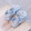 Sandalias para Niñas 2026 Verano Nuevos Zapatos de Princesa Dulces Antideslizantes con Lazo para Niñas Zapatos de Cristal para Bebé Nuevos