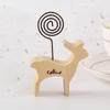 Venta al por mayor, carpeta creativa con mensaje de animales de madera, marcador, 8 opciones