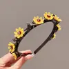 Diadema de dibujos animados para niños más vendida, diadema trenzada para mujer, pinza para el pelo, accesorio para el pelo, adorno para el pelo, herramienta de peinado