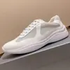 Zapatos de Malla Transpirables de Verano Europeos para Hombre y Mujer Cuero Brillante Zapatillas Deportivas Casuales de Marca Famosa Zapatillas con Cordones de Suela Gruesa de Cuero Genuino para Parejas
