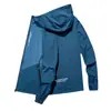 Roupas de proteção solar Casaco de verão masculino fino feminino leve respirável proteção UV Nova pesca Ice Silk Roupas masculinas para homens