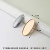 Base de Horquilla Songjin Accesorios de Nuevo Estilo Chino Tela Bordada Teñida de Azul Horquilla de Pico de Pato en Blanco para Manualidades