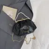 Bolso transfronterizo mujer 2026 bolso concha plisada nuevo bolso mujer bolso cruzado bolso para teléfono bolso de mano con cierre de cuentas mujer