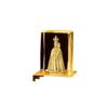Atacado transfronteiriço Sri Lanka Nossa Senhora cubo de cristal 3D estéreo gravado a laser ornamentos de luz noturna luminosos