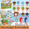 Bloques de Construcción Magnéticos Nuevos para Amazon Transfronterizo Bloques de Construcción Unicornio Bloque de Construcción Transfronterizo Juguetes de Construcción