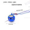 Popular Transfronterizo Metal Estilo Japonés Dibujos Animados Daruma Accesorios DIY Partes Perro Mascota Llavero Campana Manualidades