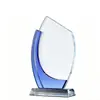 Fornecido Diretamente pelo Fabricante, Medalha de Cristal Troféu Blue Bay em Branco Transfronteiriço, Placa de Autorização, Placa de Honra, Produção, Lembranças de Competição
