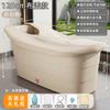 Cubo de Baño para Adultos Cubeta de Baño Grande para Adultos para el Hogar Bañera de Cuerpo Completo Cubeta de Baño Gruesa Bañera de Plástico