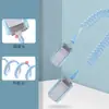Cinto Anti-Perda Infantil Corda de Tração Pulseira Anti-Perda para Bebê Corda Anti-Perda para Crianças Alça com Núcleo de Trava Anti-Perda Luminosa