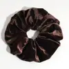 Scrunchie de Veludo Transfronteiriço, Novo Laço de Cabelo Grande para Outono e Inverno, Acessório de Cabelo Elegante e de Alta Qualidade com Alta Elasticidade