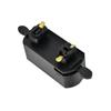 Conector para Foco de Riel LED de Tres Cables ABS Cabezal de Riel Accesorios de Cableado Modificado ABS Retardante de Llama Ecológico Foco al por Mayor