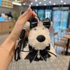 Desenho animado West Highland Puppy Plush Doll Chaveiro Pingente Bonito Celebrante da Internet Mesmo Estilo Carro Chave Boneca Bolsa