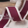 Cinta Hecha a Mano Coreana Nueva Sudadera Cinturón de Mezclilla Accesorios para el Cabello Material DIY Rayas de Color Contrastante Cinta de Punto de Salto
