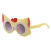 Gafas de Sol de Gato con Orejas de Dibujos Animados para Niños Estilo 2026, Gafas de Sol Lindas para Niños y Niñas, Anti-UV, Estilo de Moda y Tendencia