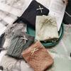80-12022 Retro Simple # Estilo Bosque Cómodo Elástico Pantalones de Burbuja Grande Cubre Cadera Encaje Ropa Interior para Mujer