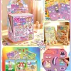 Novo Livro Silencioso Magnético Sanrio Adesivos Magnéticos Fortes Rasgar e Colar Repetidamente Meninas DIY Casa de Vestir Limpeza Livro Artesanal