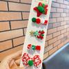 Traje de horquillas navideñas alce Campana clip lateral horquilla para disfraz de fiesta infantil accesorios para el cabello de Papá Noel