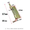 Tornillo de resorte de chapa metálica caja de distribución de gabinete tornillo de gabinete bisagra de resorte de puerta de gabinete eje de puerta tornillo de resorte chasis de gabinete puerta con bisagra